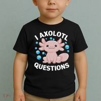 I Axolotl Questions Kawaii Axolotl Toddler T-Shirt thumb 2