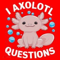 I Axolotl Questions Kawaii Axolotl Santa Hat thumb 1