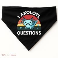 I Axolotl Questions USA-Made Doggie Bandana thumb 0
