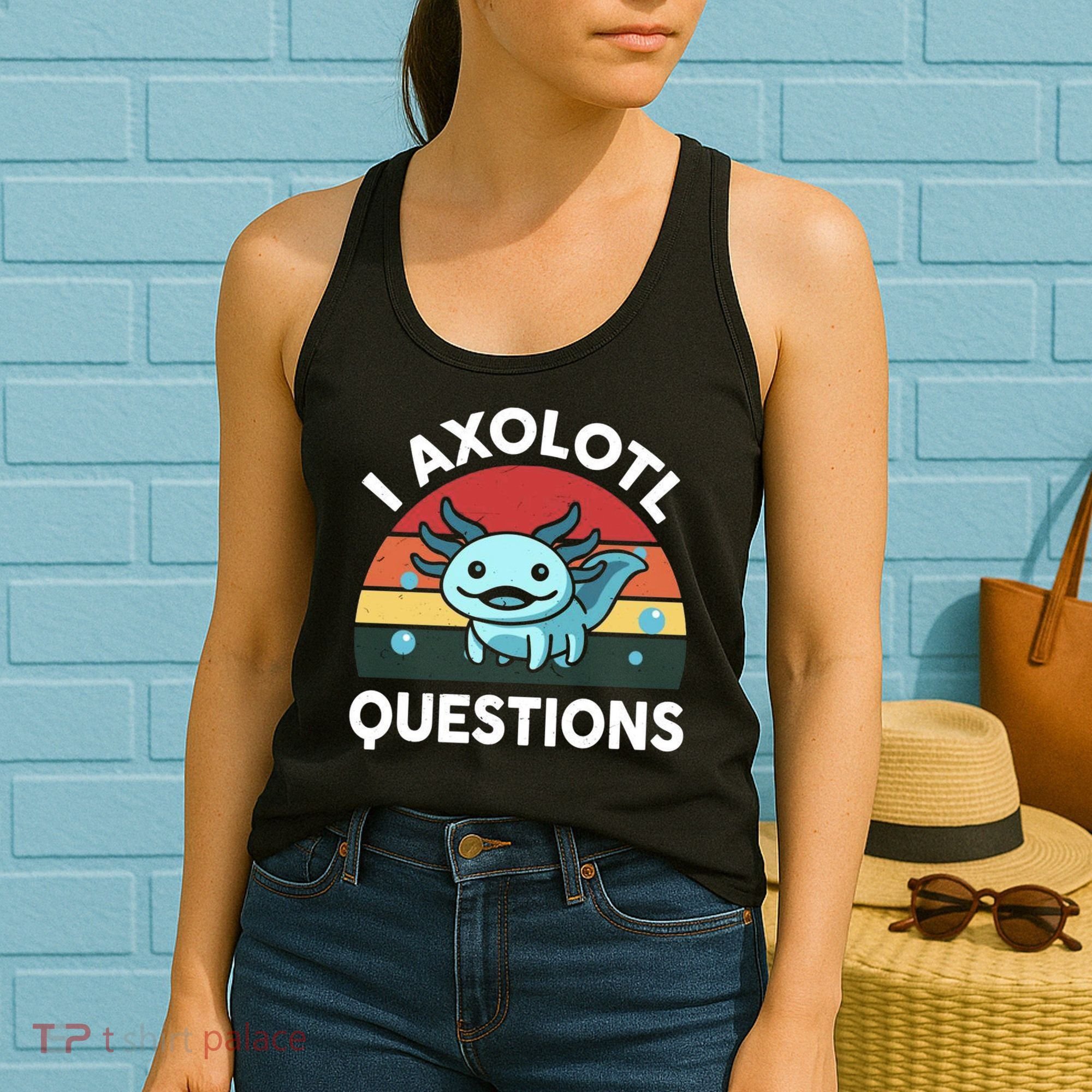 I Axolotl Questions Women's Tank Top