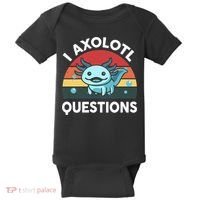 I Axolotl Questions Baby Bodysuit thumb 0