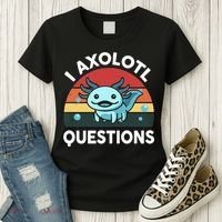I Axolotl Questions Women's T-Shirt thumb 3