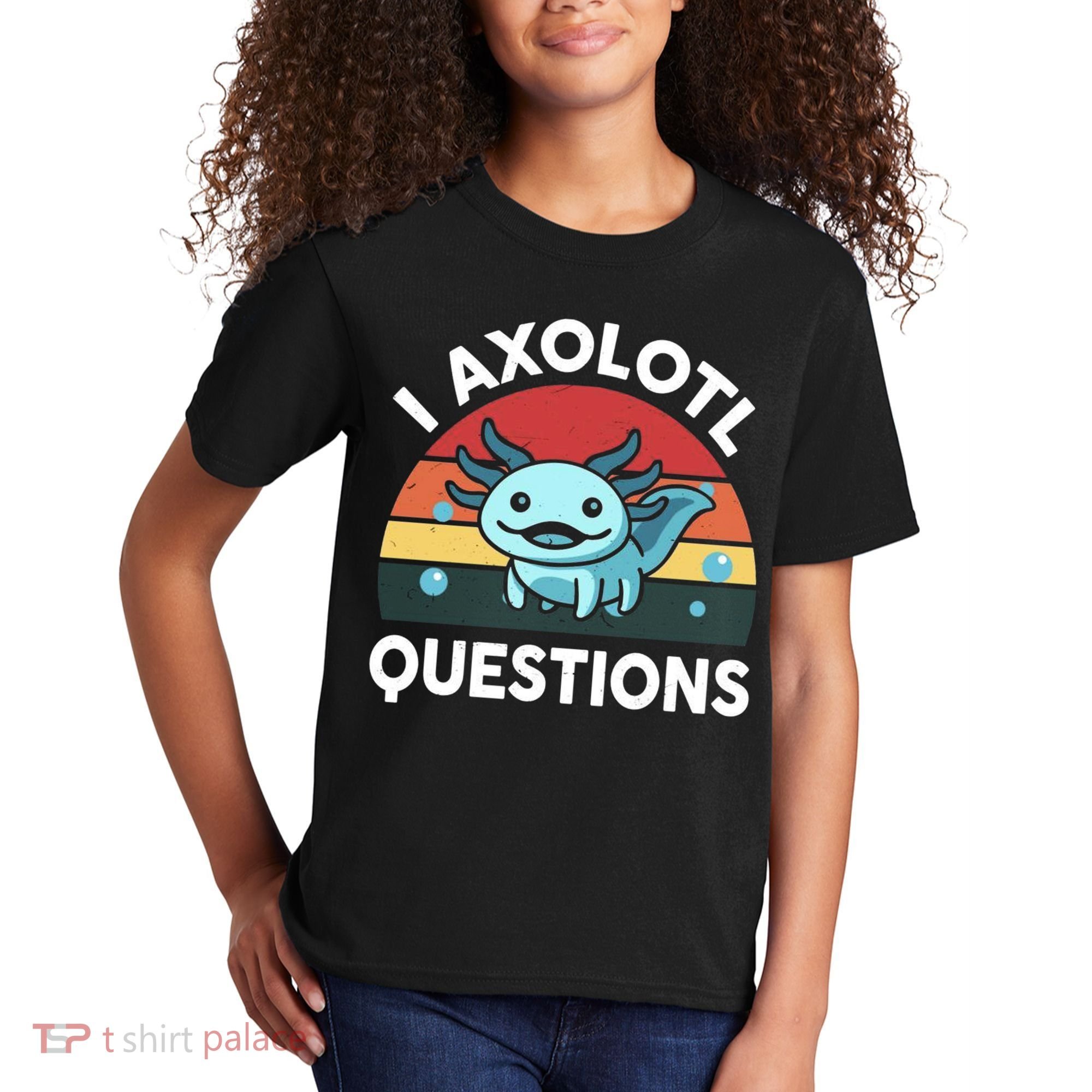 I Axolotl Questions Kids T-Shirt
