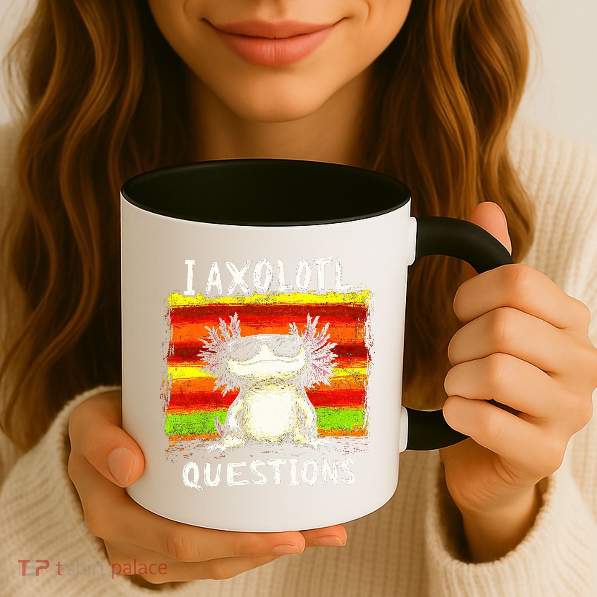 I Axolotl Questions Coffee Mug