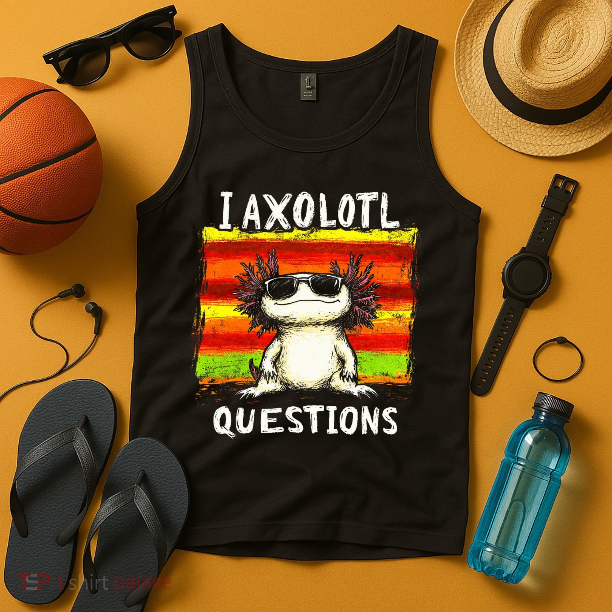 I Axolotl Questions Tank Top