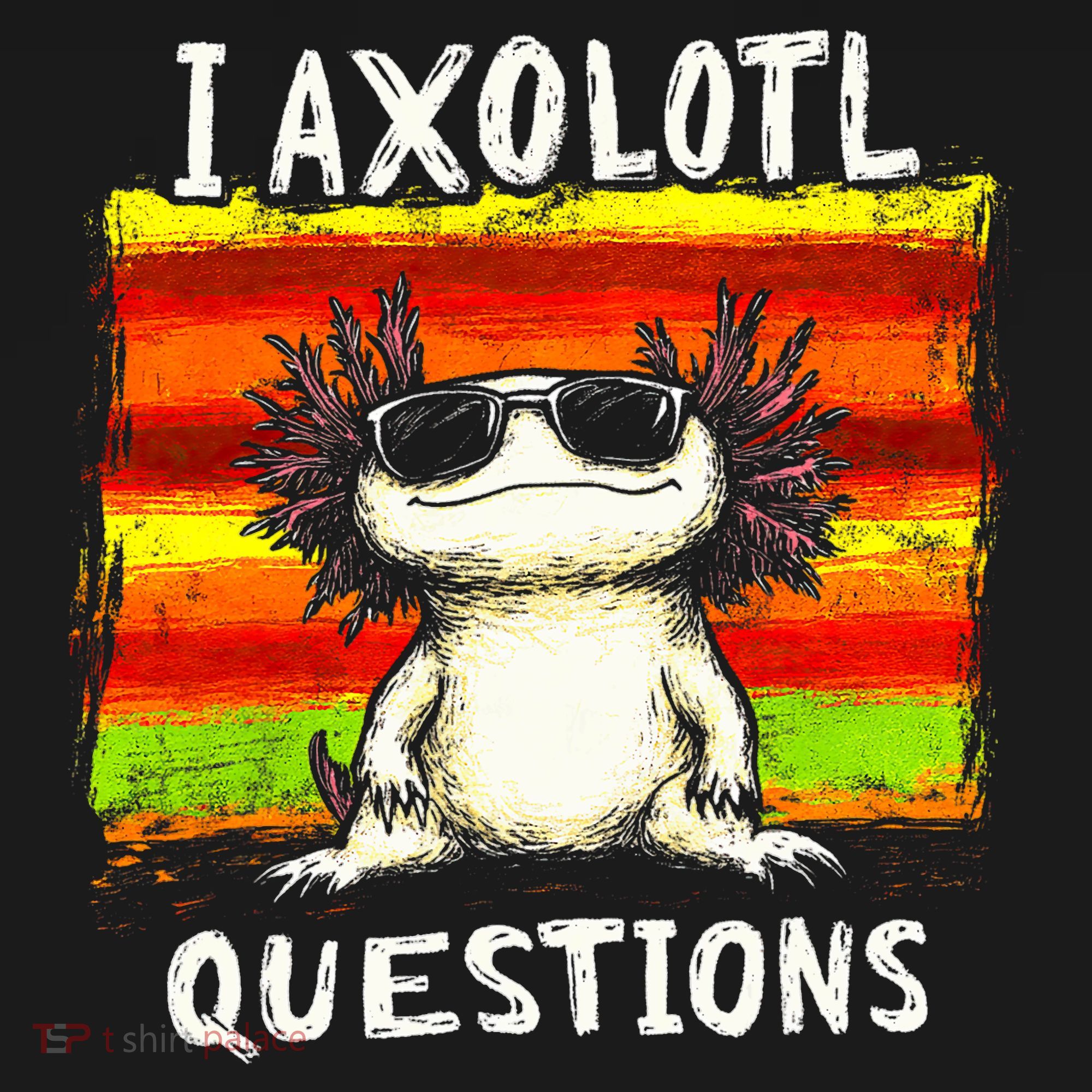 I Axolotl Questions Kids Sweatshirt