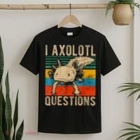 I Axolotl Questions Vintage T-Shirt thumb 2