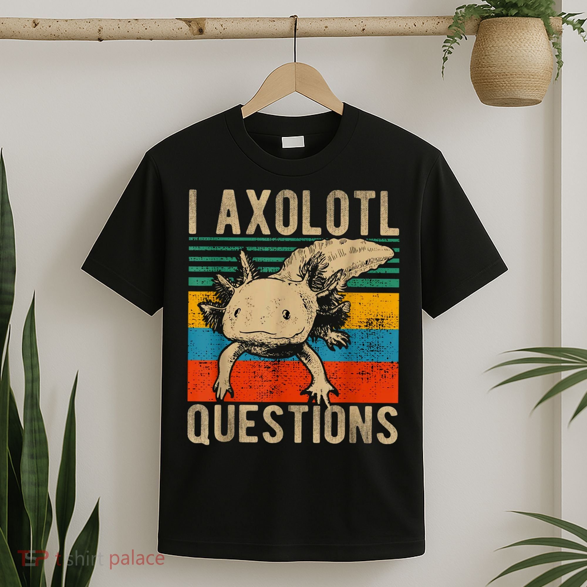 I Axolotl Questions Vintage T-Shirt