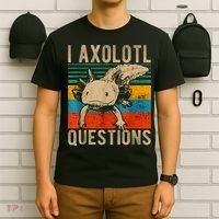 I Axolotl Questions Vintage T-Shirt thumb 6