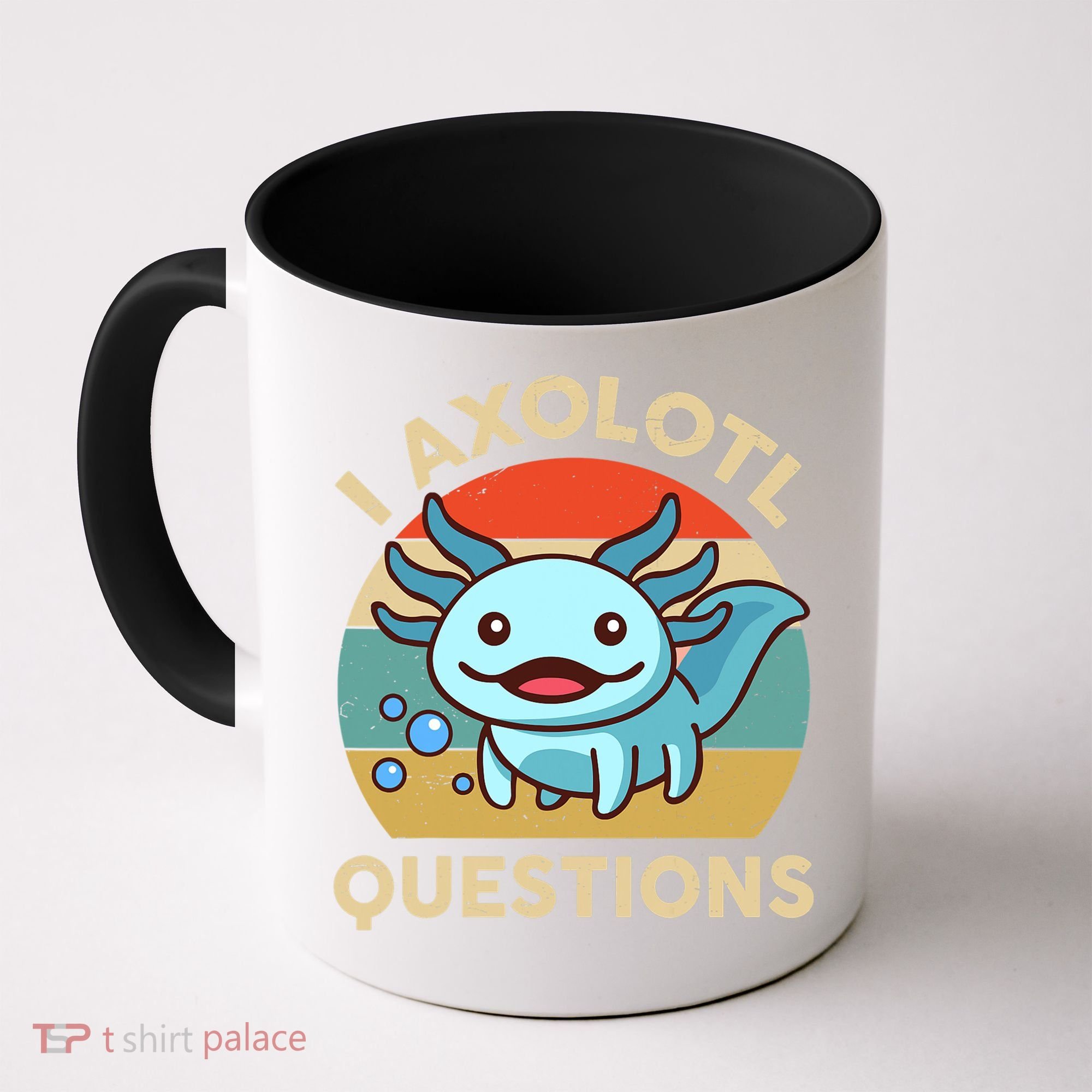I Axolotl Questions Salamander Plush Axolotl Coffee Mug