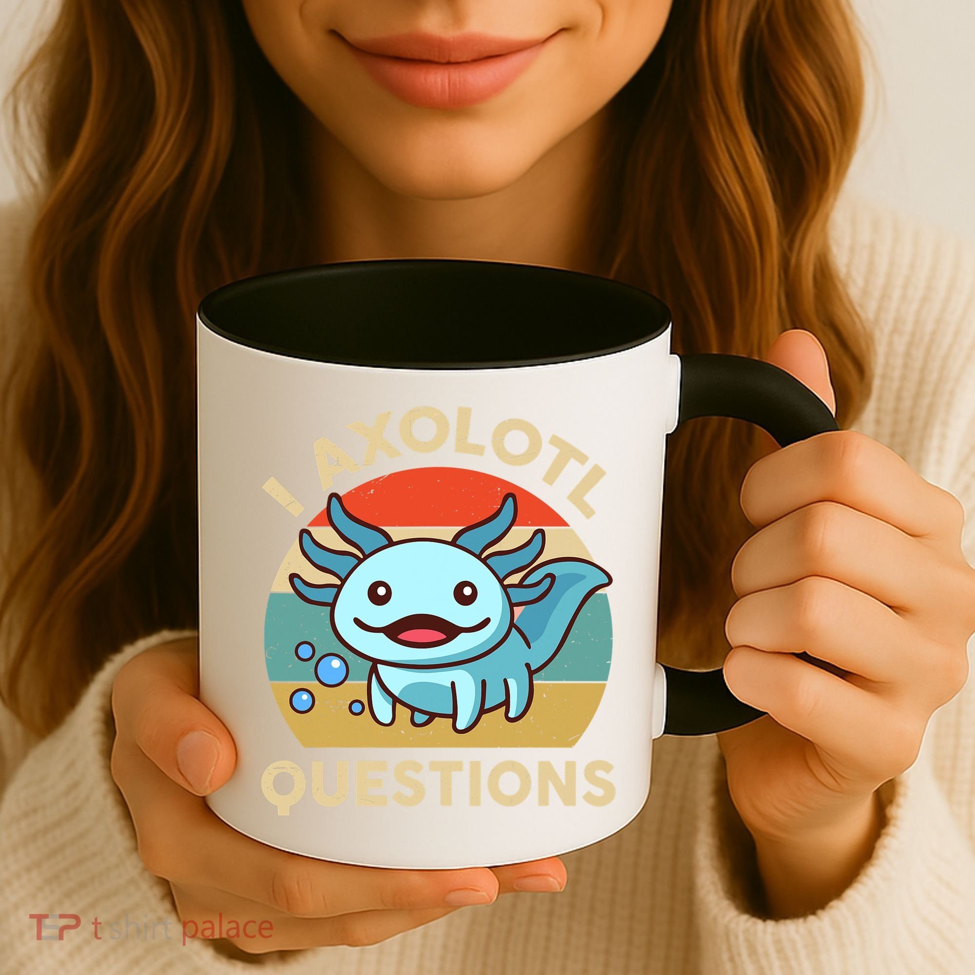 I Axolotl Questions Salamander Plush Axolotl Coffee Mug