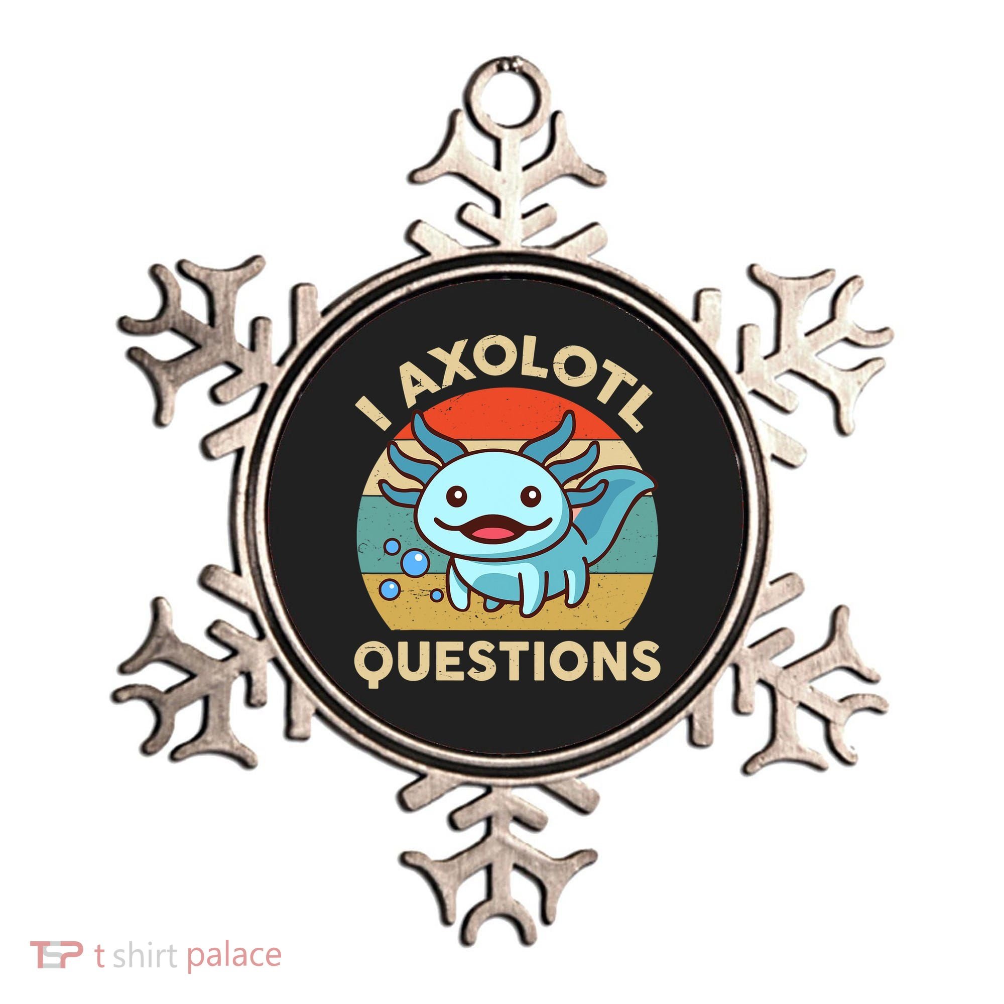 I Axolotl Questions Salamander Plush Axolotl Ornament