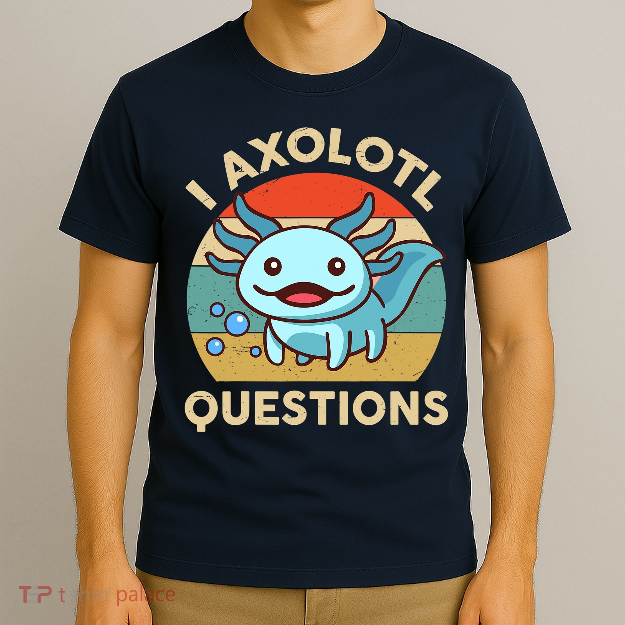 I Axolotl Questions Salamander Plush Axolotl T-Shirt