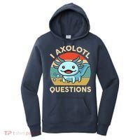 I Axolotl Questions Salamander Plush Axolotl Women's Hoodie thumb 0