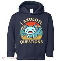 I Axolotl Questions Salamander Plush Axolotl Toddler Hoodie thumb 0