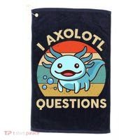 I Axolotl Questions Salamander Plush Axolotl Golf Towel thumb 0
