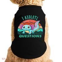 I Axolotl Questions Cute Kawaii Axolotl Lover  Doggie Tank thumb 0