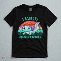 I Axolotl Questions Cute Kawaii Axolotl Lover  T-Shirt thumb 5