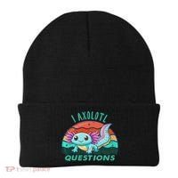 I Axolotl Questions Cute Kawaii Axolotl Lover  Beanie thumb 0
