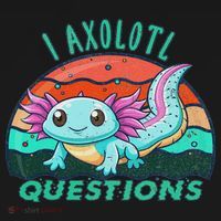 I Axolotl Questions Cute Kawaii Axolotl Lover  Mousepad thumb 1