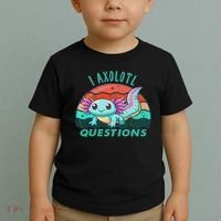 I Axolotl Questions Cute Kawaii Axolotl Lover  Toddler T-Shirt thumb 2