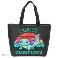 I Axolotl Questions Cute Kawaii Axolotl Lover  Tote Bag thumb 0