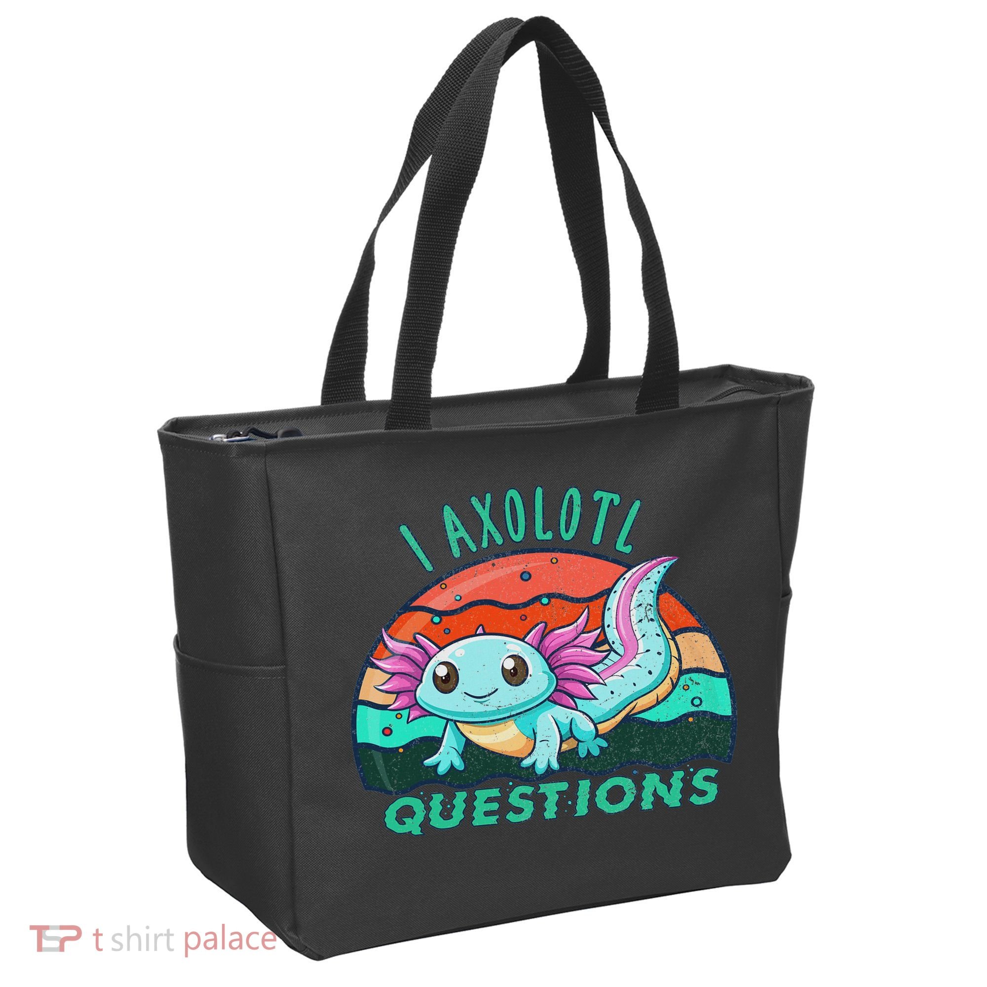 I Axolotl Questions Cute Kawaii Axolotl Lover  Tote Bag