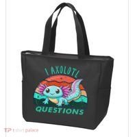 I Axolotl Questions Cute Kawaii Axolotl Lover  Tote Bag thumb 3