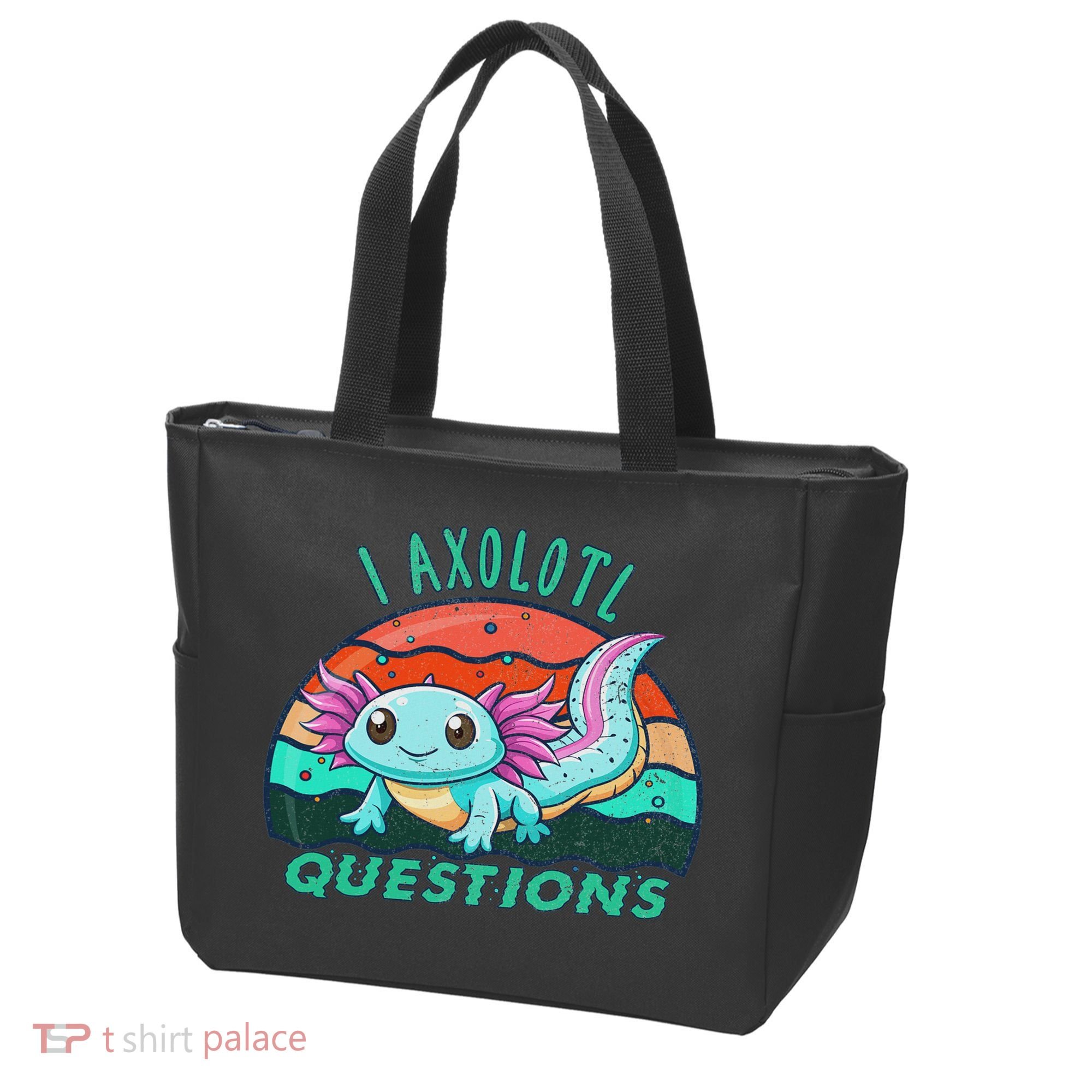 I Axolotl Questions Cute Kawaii Axolotl Lover  Tote Bag