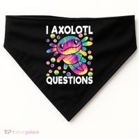 I Axolotl Questions Kawaii Axolotl Lover USA-Made Doggie Bandana thumb 0