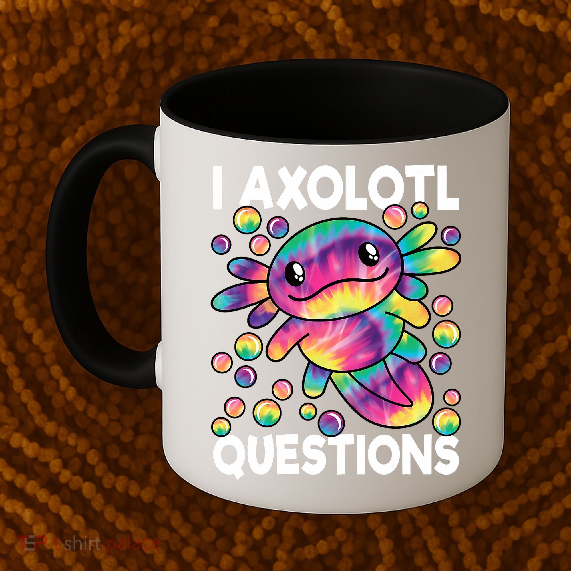 I Axolotl Questions Kawaii Axolotl Lover Coffee Mug