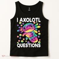 I Axolotl Questions Kawaii Axolotl Lover Tank Top thumb 2