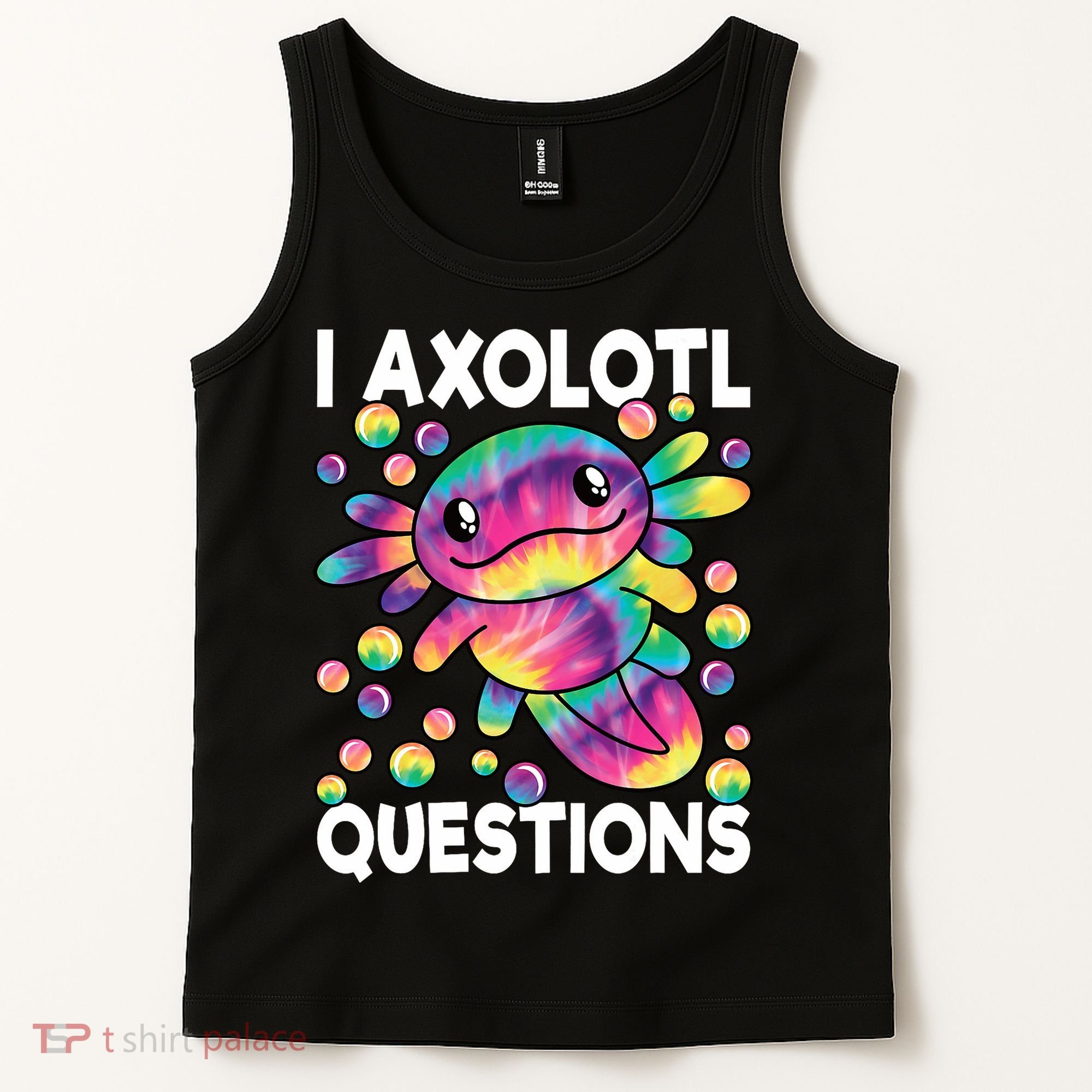 I Axolotl Questions Kawaii Axolotl Lover Tank Top
