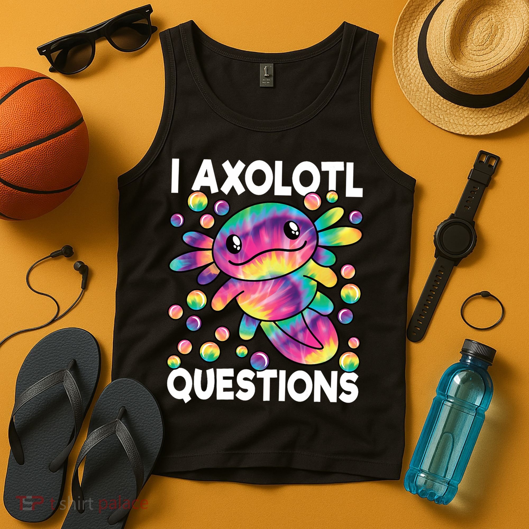 I Axolotl Questions Kawaii Axolotl Lover Tank Top