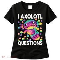 I Axolotl Questions Kawaii Axolotl Lover Women's T-Shirt thumb 0
