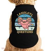 I Axolotl Questions Retro Cute Doggie Tank thumb 0
