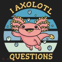 I Axolotl Questions Retro Cute Beanie thumb 2