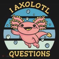I Axolotl Questions Retro Cute Women's Hoodie thumb 2