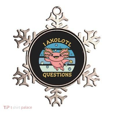I Axolotl Questions Retro Cute Ornament