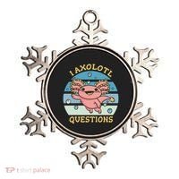 I Axolotl Questions Retro Cute Ornament thumb 0