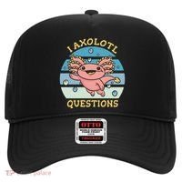 I Axolotl Questions Retro Cute Hat thumb 0