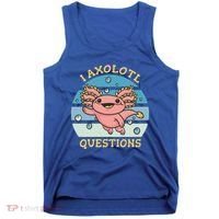 I Axolotl Questions Retro Cute Tank Top thumb 0