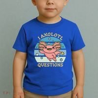 I Axolotl Questions Retro Cute Toddler T-Shirt thumb 2