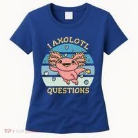 I Axolotl Questions Retro Cute Women's T-Shirt thumb 0