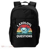 I Axolotl Questions Cute Axolotl Backpack thumb 0