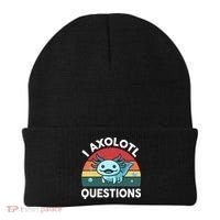 I Axolotl Questions Cute Axolotl Beanie thumb 0