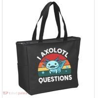 I Axolotl Questions Cute Axolotl Tote Bag thumb 2