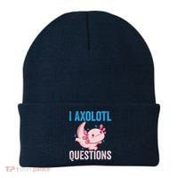 I Axolotl Questions I Axolotl Cute Beanie thumb 0