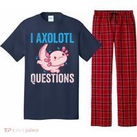 I Axolotl Questions I Axolotl Cute Pajama Set thumb 0