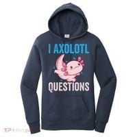 I Axolotl Questions I Axolotl Cute Women's Hoodie thumb 0